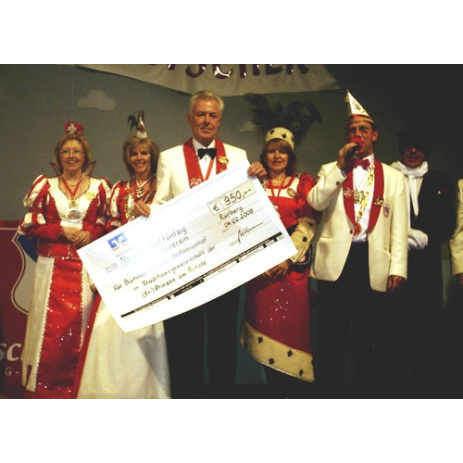 04.02.2008 - Spende der (Ex-)Prinzen für den Karnevalsverein